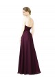 Long Sleeveless Chiffon Grape A-Line Bridesmaid Dress Canberra