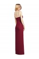 Long Sleeveless Soft Chiffon Coral Trumpet Formal Dress / Bridesmaid Dress Canberra