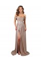 Long Sleeveless Sequin Champagne A-Line Formal Evening Gown / Prom Dress / Bridesmaid Dress Canberra