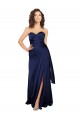 Long Sleeveless Silk like Satin Sapphire A-Line Formal Evening Gown / Prom Dress / Bridesmaid Dress Canberra