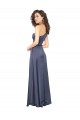 Long Sleeveless Silk like Satin Dusk One Shoulder A-Line Formal Evening Gown / Prom Dress / Bridesmaid Dress Canberra