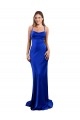 Long Sleeveless Silk like Satin Royal Blue Sheath Formal Evening Gown / Prom Dress / Bridesmaid Dress Canberra