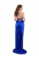 Long Sleeveless Silk like Satin Royal Blue Sheath Formal Evening Gown / Prom Dress / Bridesmaid Dress Canberra