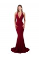 Long Sleeveless Spandex Burgundy Mermaid Formal Evening Gown / Prom Dress / Bridesmaid Dress Canberra