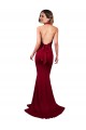 Long Sleeveless Spandex Burgundy Mermaid Formal Evening Gown / Prom Dress / Bridesmaid Dress Canberra