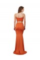 Long Sleeveless Spandex Orange Mermaid Formal Evening Gown / Prom Dress / Bridesmaid Dress Canberra