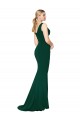 Long Sleeveless Stretch Crepe Midnight Green Mermaid Formal Evening Gown / Prom Dress / Bridesmaid Dress Canberra