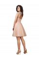 Knee Length Cap Sleeves Tulle & Lace A-Line Bridesmaid Dress Canberra